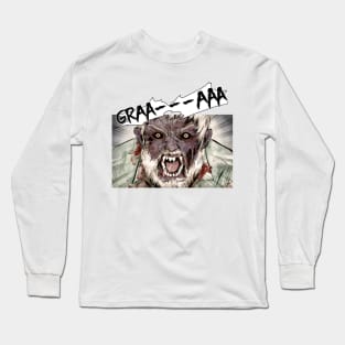 Thriller Comic: Zombie Growl Long Sleeve T-Shirt